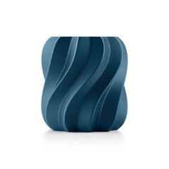 Azul metálico impreso