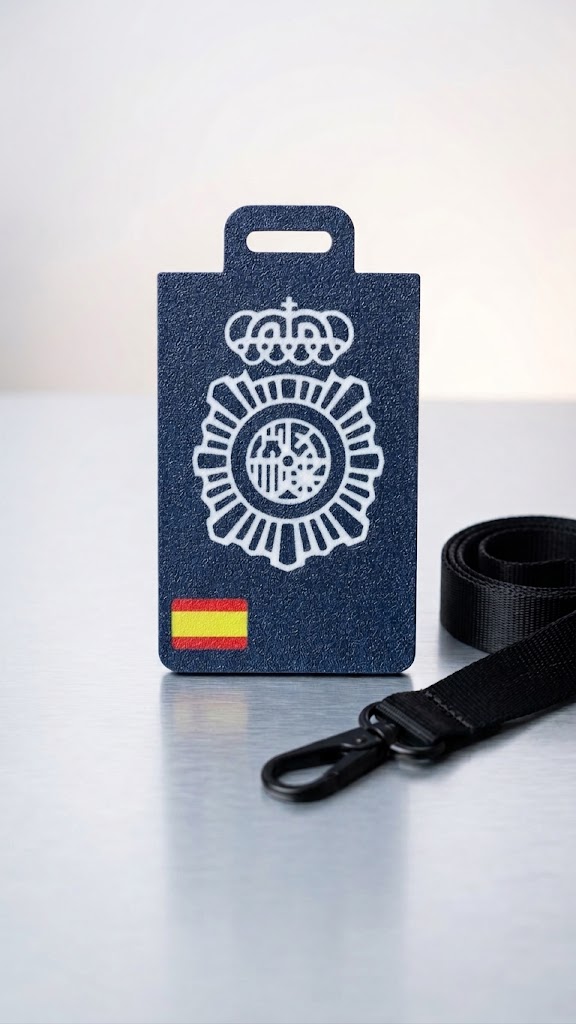 Porta credenciales personalizado